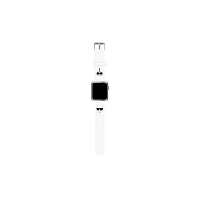 Karl Lagerfeld Apple Watch Vit Silikon Motiv 38/40/41