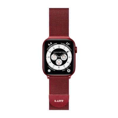 Laut Steel Loop Armband till Apple Watch 38/40 mm red
