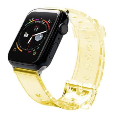 Light Band Apple Watch 6/5/4/3/2 44mm/42mm - Gul