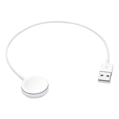 Magnetisk laddningskabel till Apple Watch 30cm - Vit