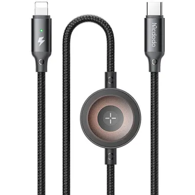 Mcdodo CA-5680 2-in-1 36W USB-C to Lightning Cable + Apple Watch Charger