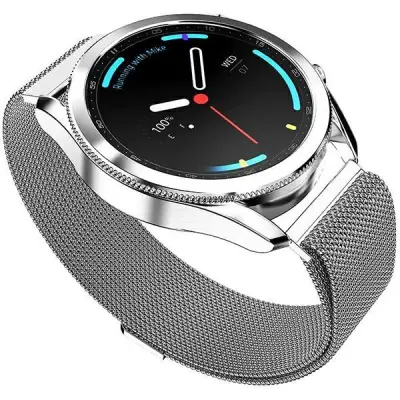 Mercury Apple Watch 4/5/6/7/SE (38/40/41mm) Armband Mesh - Silver