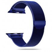 Tech-Protect Milaneseband Apple Watch 42/44/45 mm - Marinblå