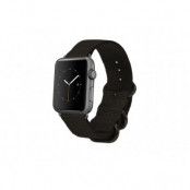 Monowear Black Nylon Band (Apple Watch 42mm) - Mörkgrå