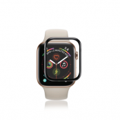 Panzer Curved Silicate Glass till Apple Watch 4 40mm - Svart