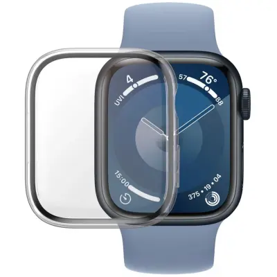 PanzerGlass FullBody Screen Protector D3O (Apple Watch 41 mm) - Svart