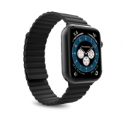 Puro Icon Link Armband Apple Watch 42/44 Mm -  Svart