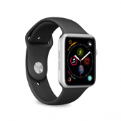 Puro Apple Watch 38/40/41 mm Armband Silikon - Svart