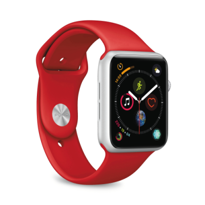 Puro - Apple Watch Band 42-44mm S/M & M/L - Röd