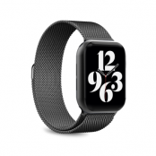 Puro MILANESE Armband Apple Watch 38/40 mm - Svart