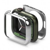 Ringke Apple Watch 7 41mm Skal Full Frame Styling - Silver