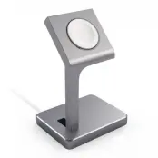 Satechi Aluminum Watch Stand (Apple Watch) - Grå