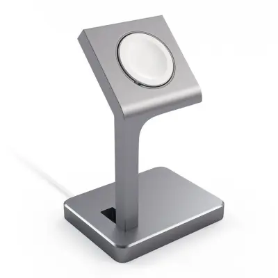 Satechi Aluminum Watch Stand (Apple Watch) - Grå