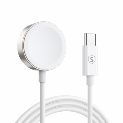 SiGN Magnetisk USB-C Laddare för Apple Watch 2.5W 1.2m - Vit