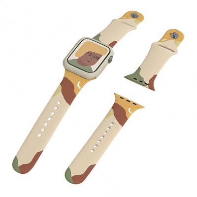 Silicon Camo Apple Watch Band 6/5/4/3/2