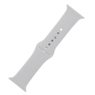 Silikonband för Apple Watch 38/40/41mm - Elfenben S/M