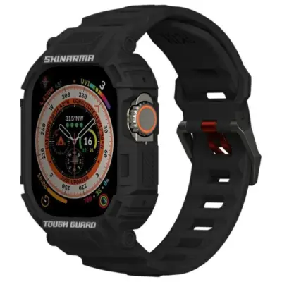 Skinarma Apple Watch (49mm) Armband Mecha - Svart