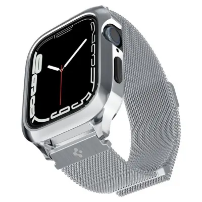 Spigen Apple Watch 4/5/6/7/8/SE (44/45mm) Armband - Silver