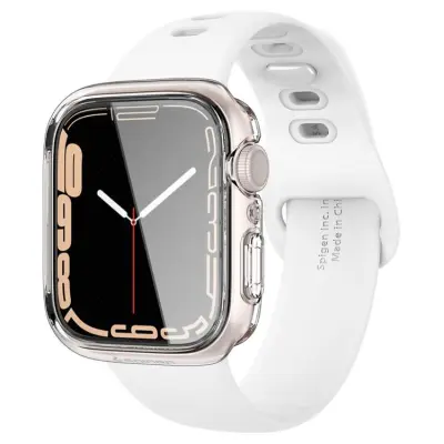 Spigen Apple Watch 7/8 (45mm) Skal Ultra Hybrid - Clear