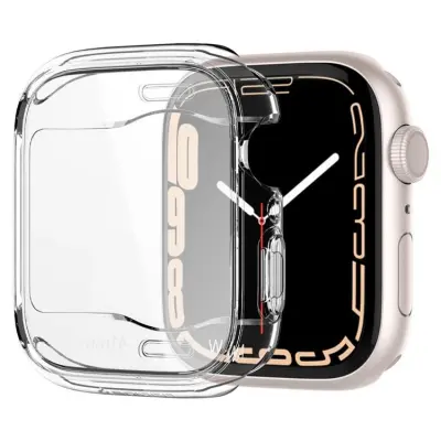 Spigen Apple Watch 7/8/9 (41mm) Skal Ultra Hybrid - Clear