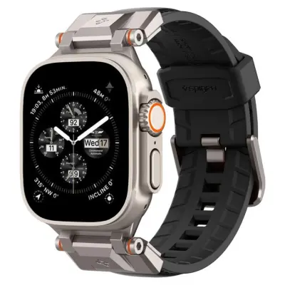 Spigen Apple Watch Ultra 2 (49mm) Armband DuraPro - Svart