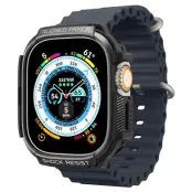 Spigen Apple Watch Ultra (49mm) Skal Rugged Armor - Matte Svart