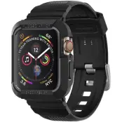 Spigen Rugged Armor Pro (Apple Watch 44/45 mm) - Grå