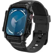 Spigen Rugged Armor Pro (Apple Watch 10 42 mm) - Svart
