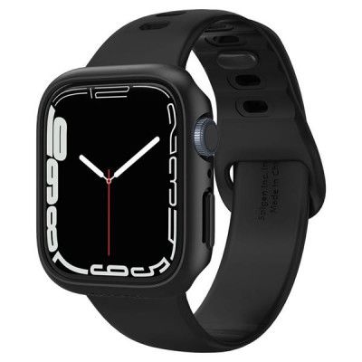 Spigen Thin Fit Skal Apple Watch 7 45mm - Svart
