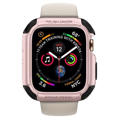 Spigen Tough Armor (Apple Watch 44 mm) - Roséguld