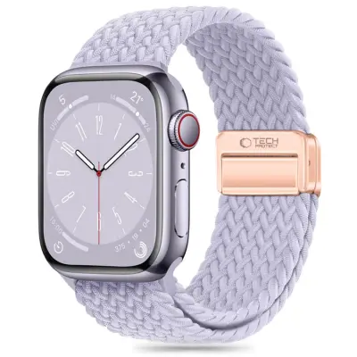 Tech-Protect Apple Watch (38/40/41/42mm) Armband NylonMag - Periwinkle