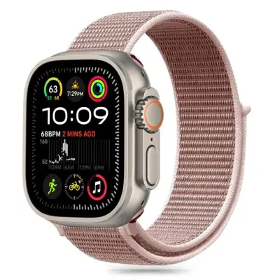 Tech-Protect Apple Watch (40/41/42mm) Armband Nylon - Dusty Rose