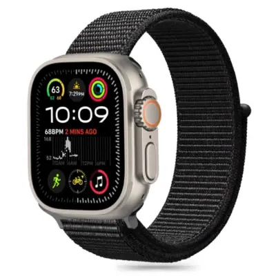 Tech-Protect Apple Watch (40/41/42mm) Armband Nylon - Svart