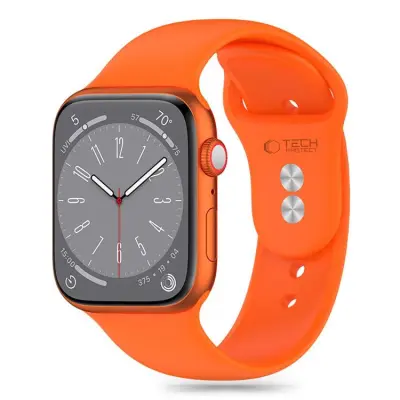 Tech-Protect Apple Watch (40/41/42mm) Armband Silikon - Orange