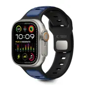 Tech-Protect Apple Watch (44/45/46/49mm) Armband Icon - Svart/Marinblå