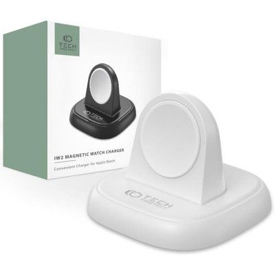 Tech-Protect Apple Watch Trådlös Laddare - Vit