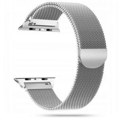 Milaneseband Apple Watch 7/8/9/10/SE/Ultra 1/2(44/45/46/49mm) - Silver