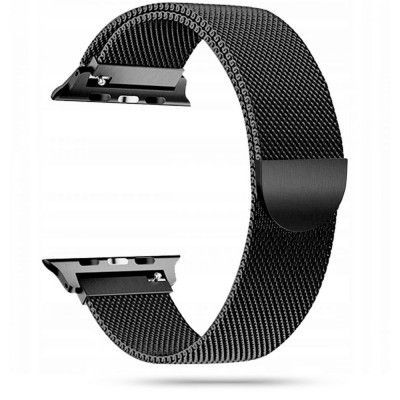 Tech-Protect Milaneseband Apple Watch (44/45/46/49mm) - Svart