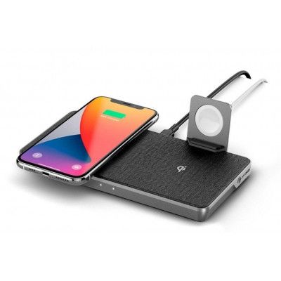 Trasig förpackning: Alogic Ultra Power 3-in-1 Wireless Charging Dock with Apple Watch Charger Mount