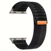 Trolsk Armband med Kardborre (Apple Watch 49/45/44/42 mm) - Grön