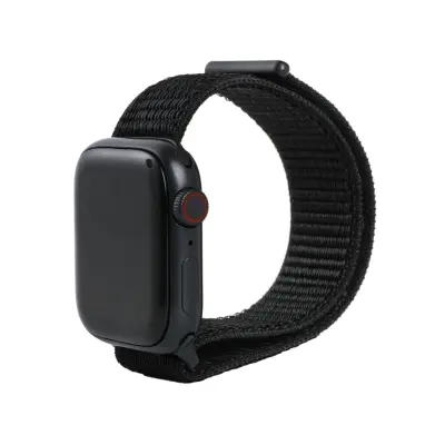 Trolsk Armband Nylon (Apple Watch 42/41/40/38 mm) - Svart