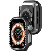 Trolsk Rhinestone Cover (Apple Watch 10 42mm) - Svart