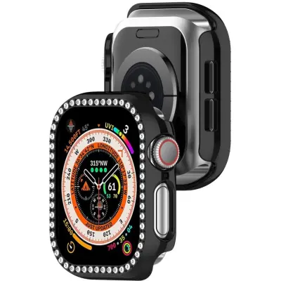 Trolsk Rhinestone Cover (Apple Watch 10/11 42mm) - Rosa