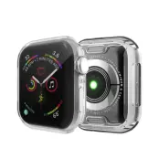Trolsk TPU-klockskal Blank (Apple Watch 38mm) - Transparent