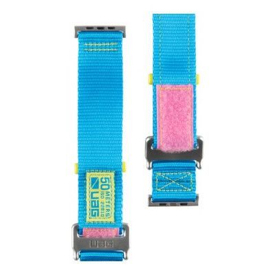 UAG Apple Watch 44/42 mm aktivt armband LE, blå/rosa