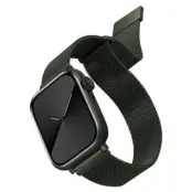 Uniq Apple Watch 4/5/6/7/SE (40/41mm) Armband Stainless Steel - Grön
