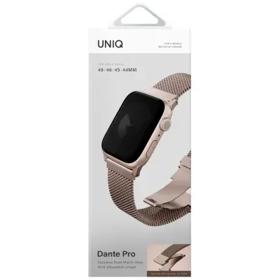 UNIQ Apple Watch SE/Ultra 42/44/45/49mm Armband Stainless Steel - Rose