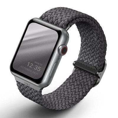 UNIQ Aspen Strap Apple Watch Ultra 42/44/45/49 mm - Grå
