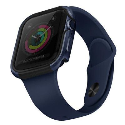 UNIQ Valencia Apple Watch Band 4 / 5 / 6 / Se 40mm - Atlantic Blå