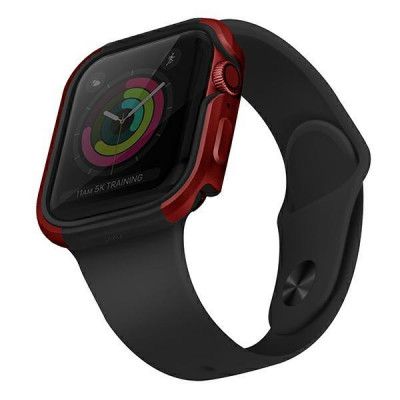 UNIQ Valencia Band Apple Watch 4 / 5 / 6 / Se 44mm - Crimson Röd